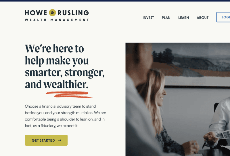 Wealth Management Website